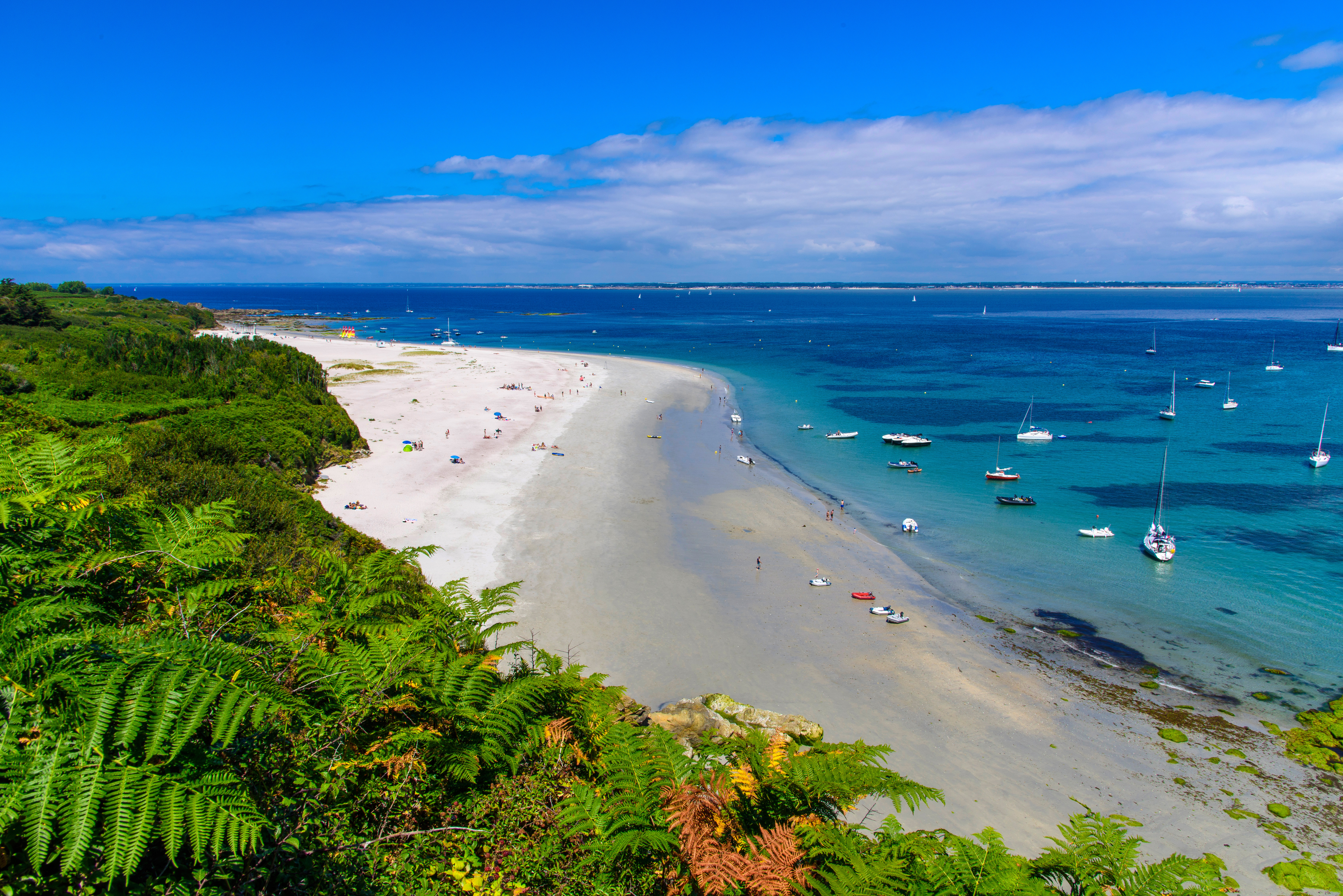 Plage des grands sables à Groix